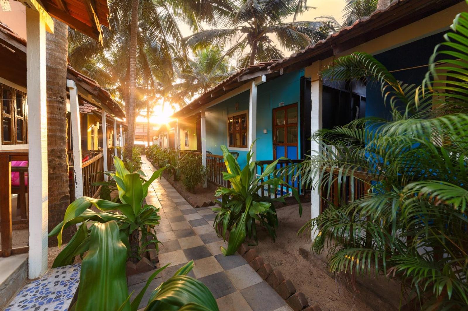 Om Shanti Beach Stay Patnem Patnem Beach Exterior foto