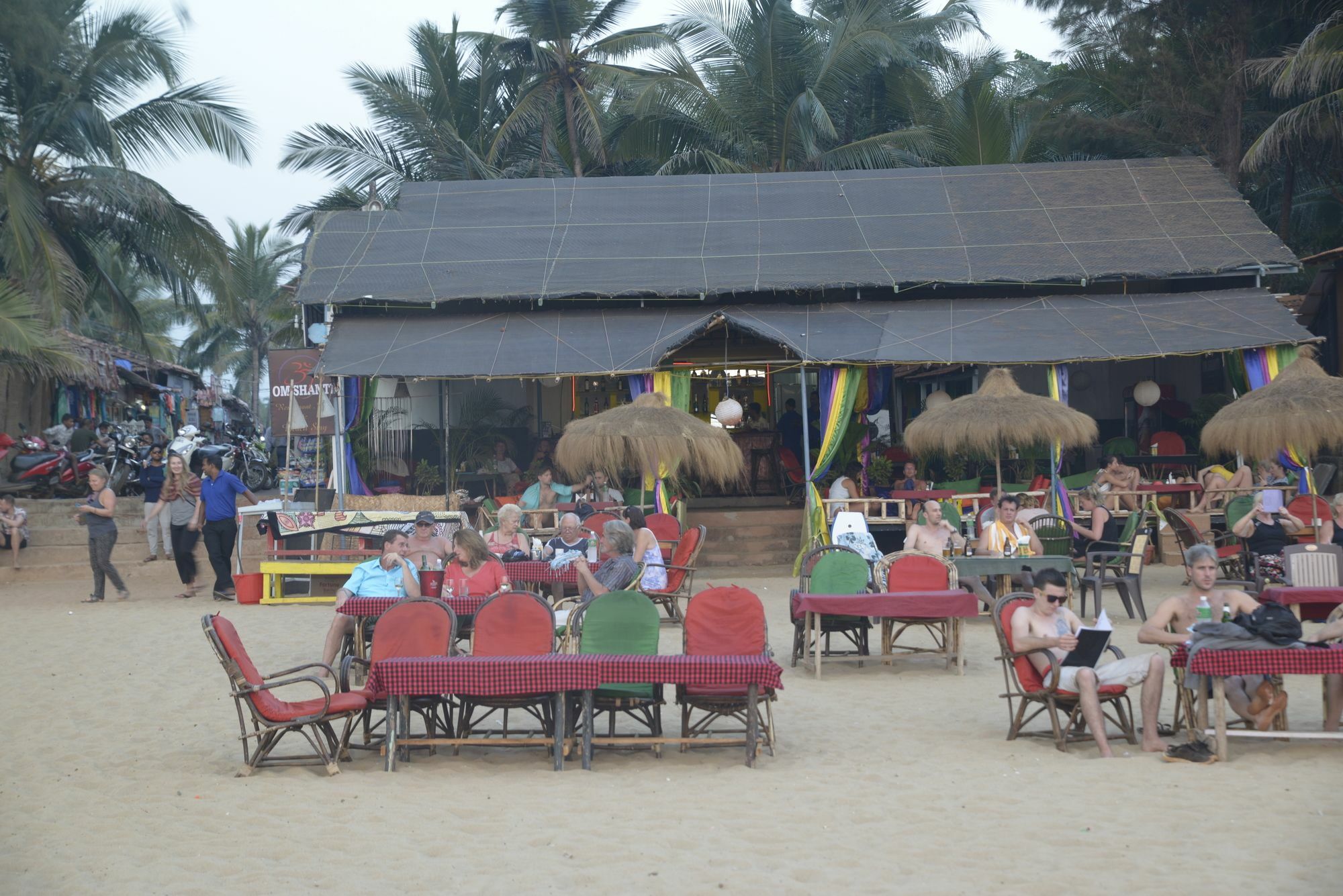 Om Shanti Beach Stay Patnem Patnem Beach Exterior foto